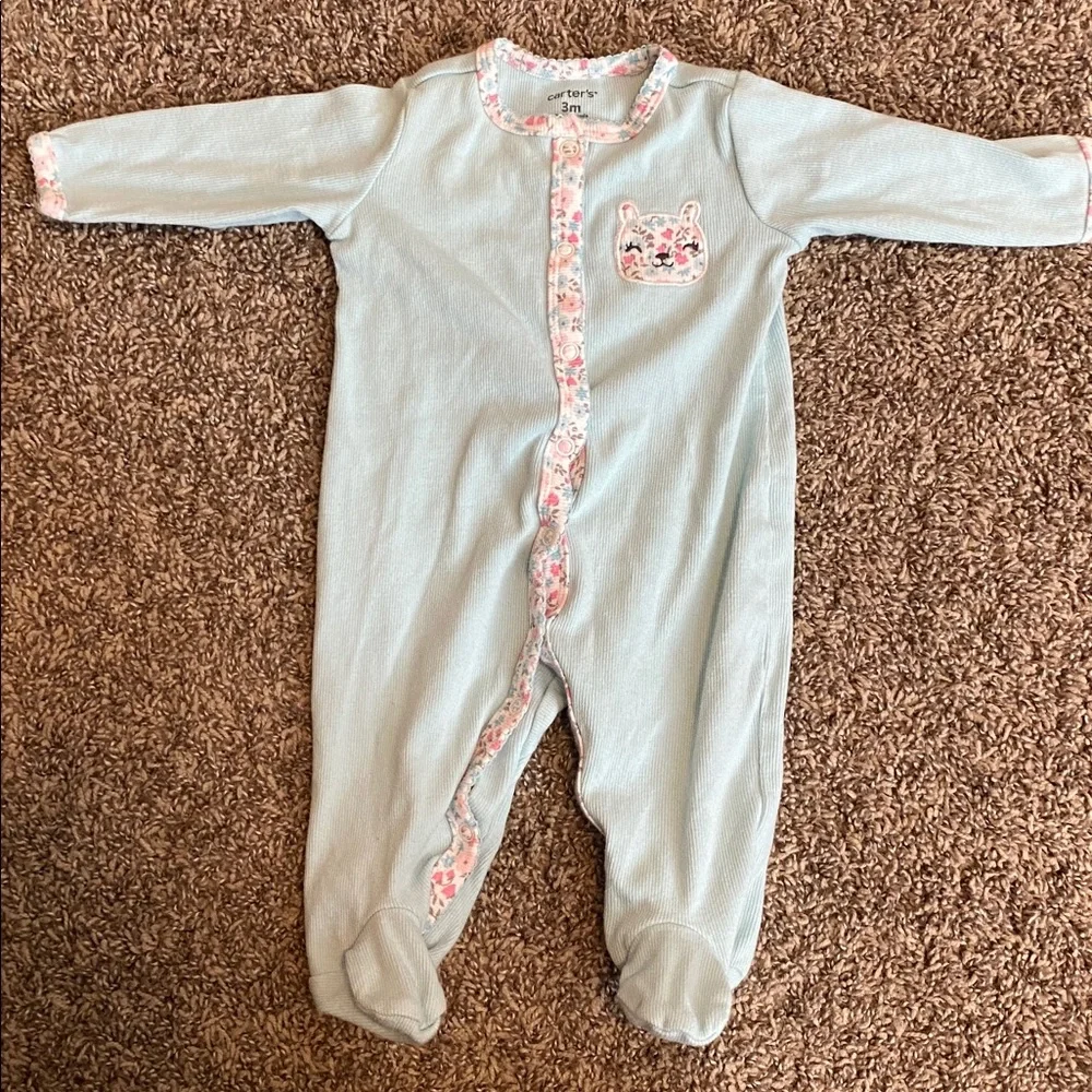 Baby Girl Pajama Bundle Size 3 Month